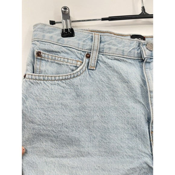 Urban Outfitters‎ BDG Denim Jean Shorts High Rise Girlfriend Distressed Size 28 - Picture 2 of 7